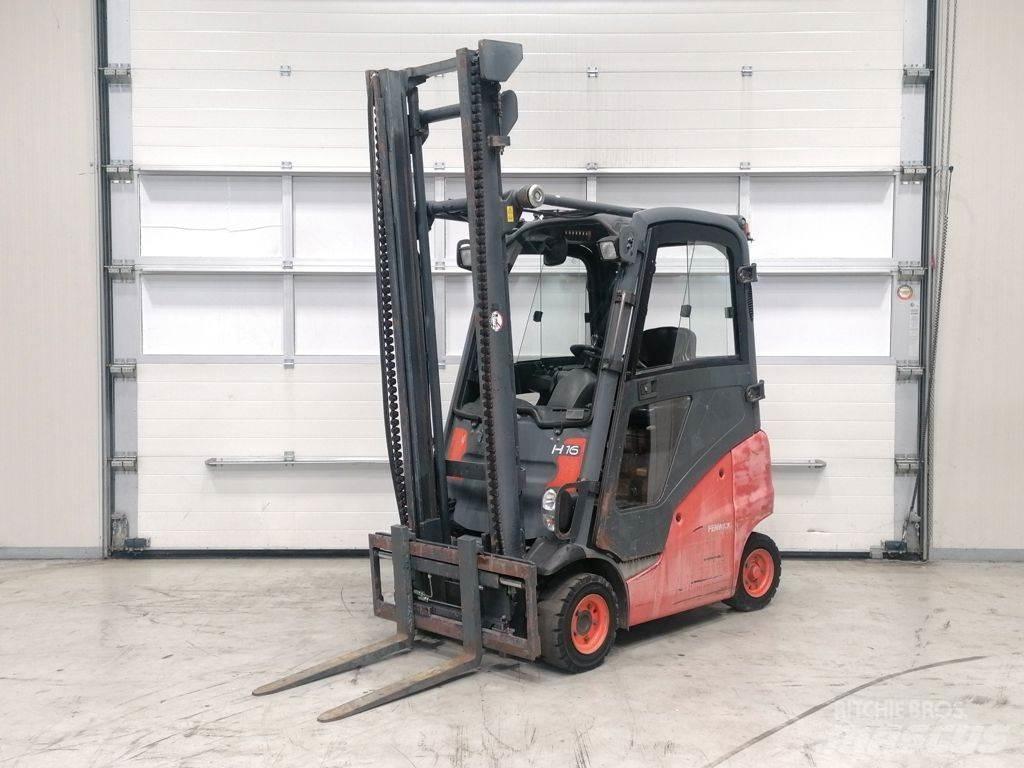 Linde H16D Diesel Trucker