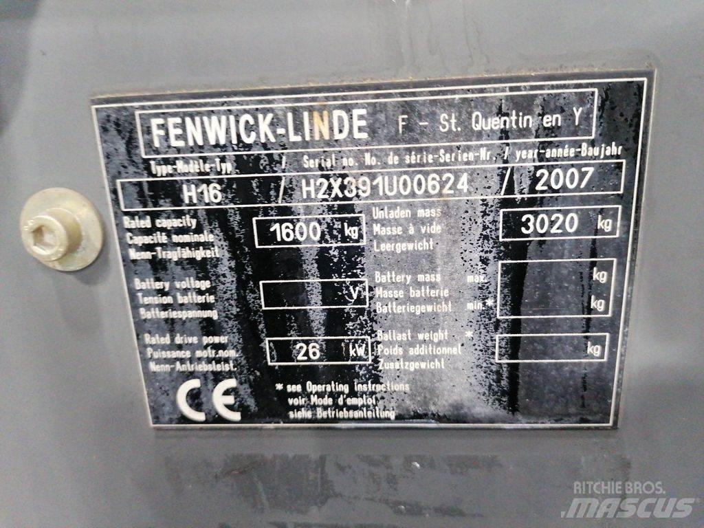 Linde H16D Diesel Trucker
