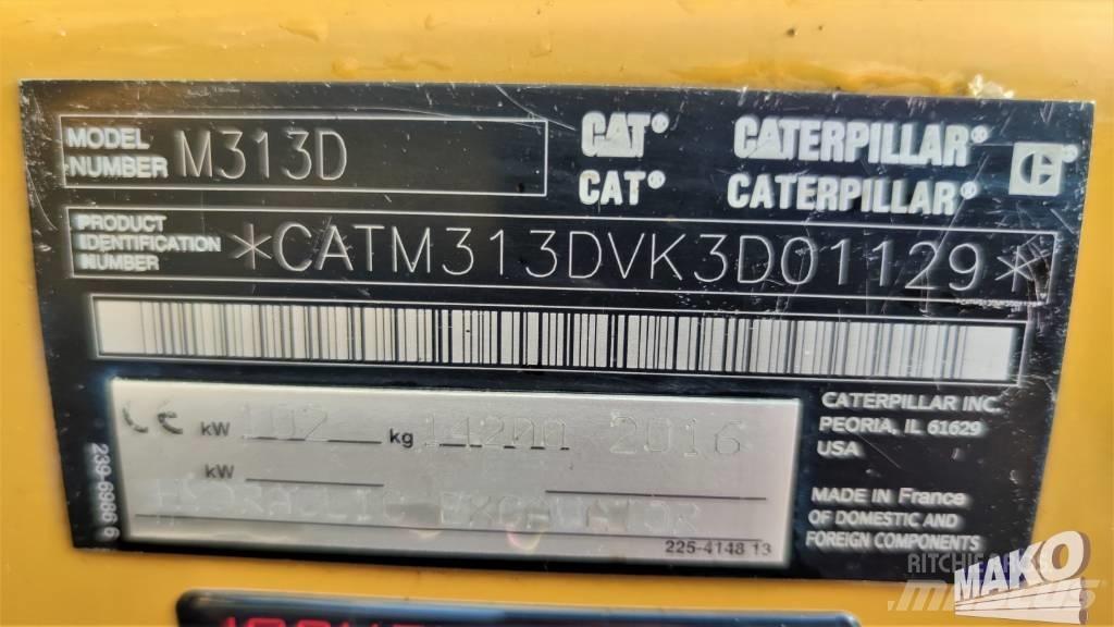 CAT M 313 D Hjulgravere