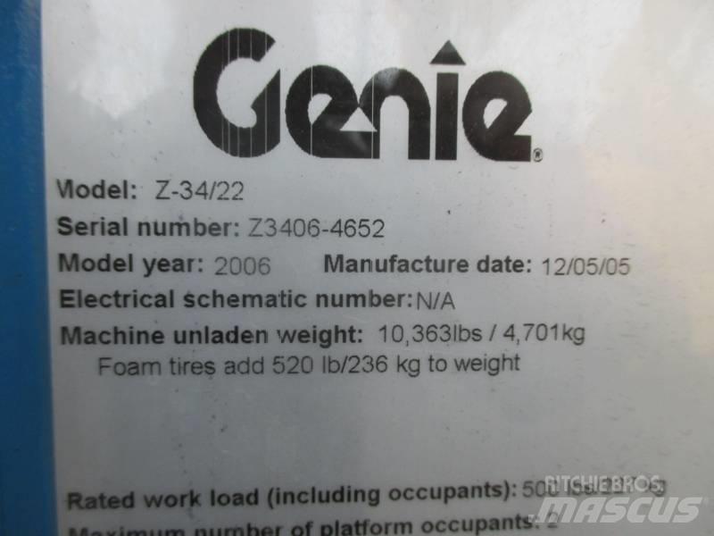 Genie Z 34/22 RT Leddede bomlifter