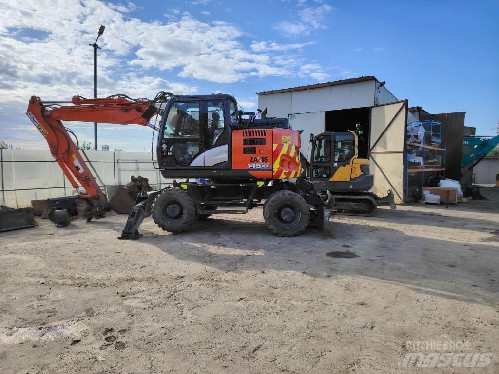 Hitachi ZX 145 Hjulgravere