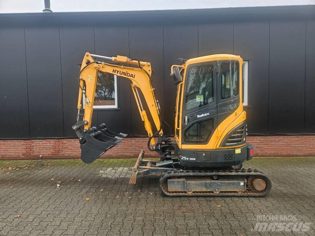 Hyundai Robex 25-9 Minigravere <7t