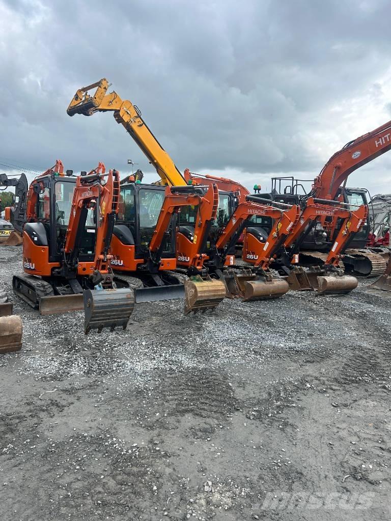 Hitachi ZX 26 U-6 Minigravere <7t