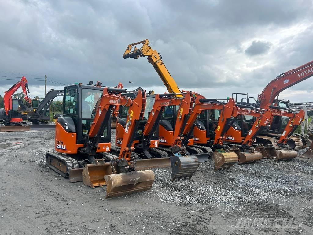 Hitachi ZX 26 U-6 Minigravere <7t