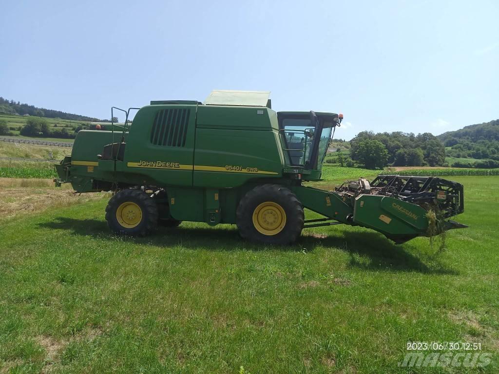 John Deere 9540 CWS Skurtreskere