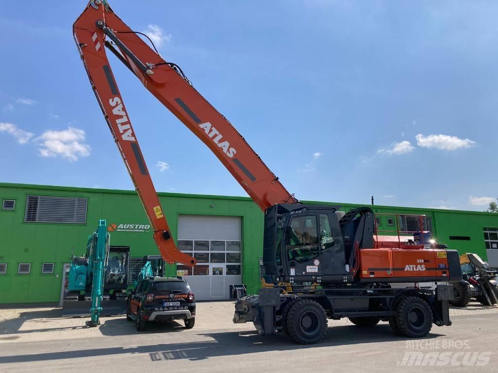 Atlas MH350 Gravemaskiner for avfallshåndtering