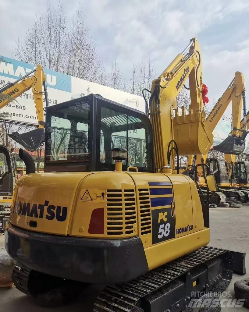 Komatsu PC 58 Minigravere <7t