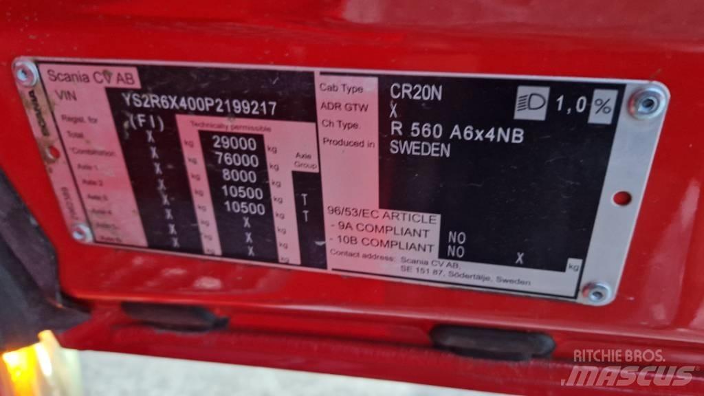Scania HCT R560 6x4 Trekkvogner