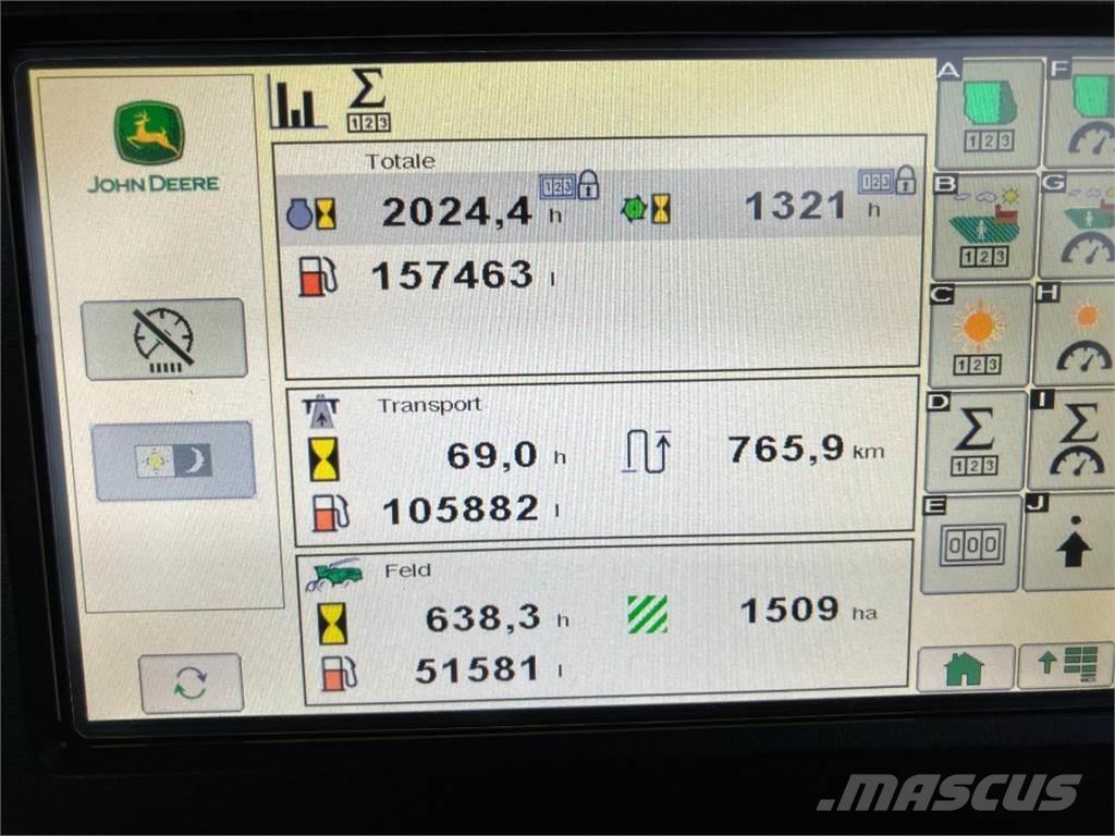John Deere 9800i Fôrhøstere