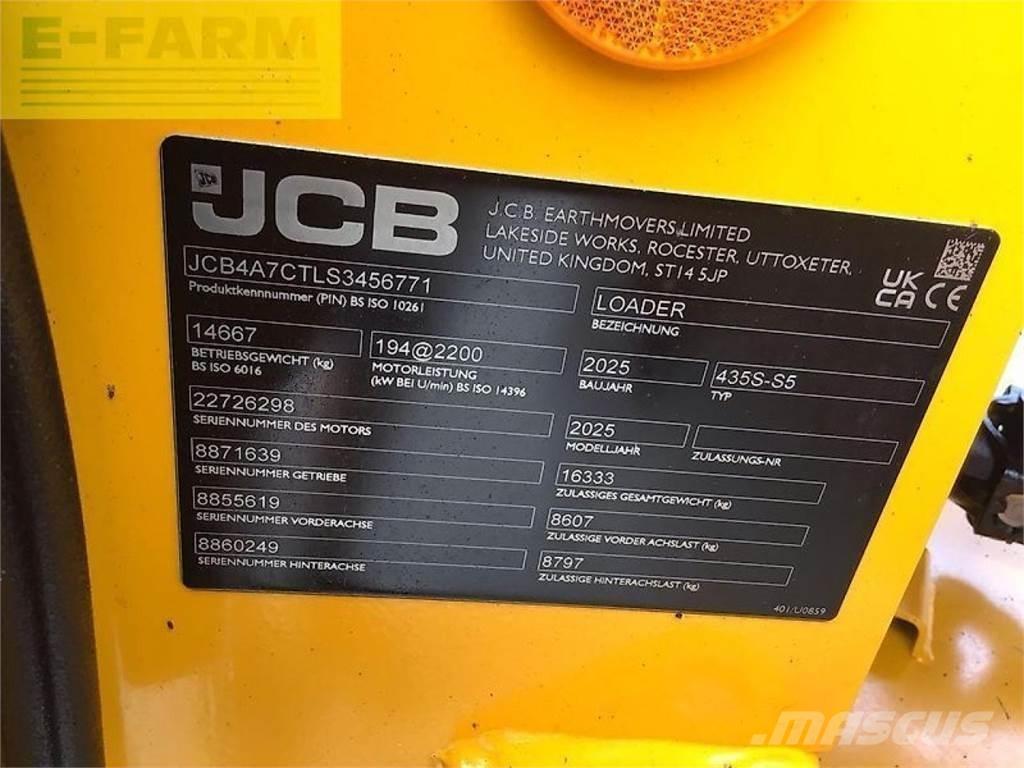 JCB 435s stufe v Minigravere <7t