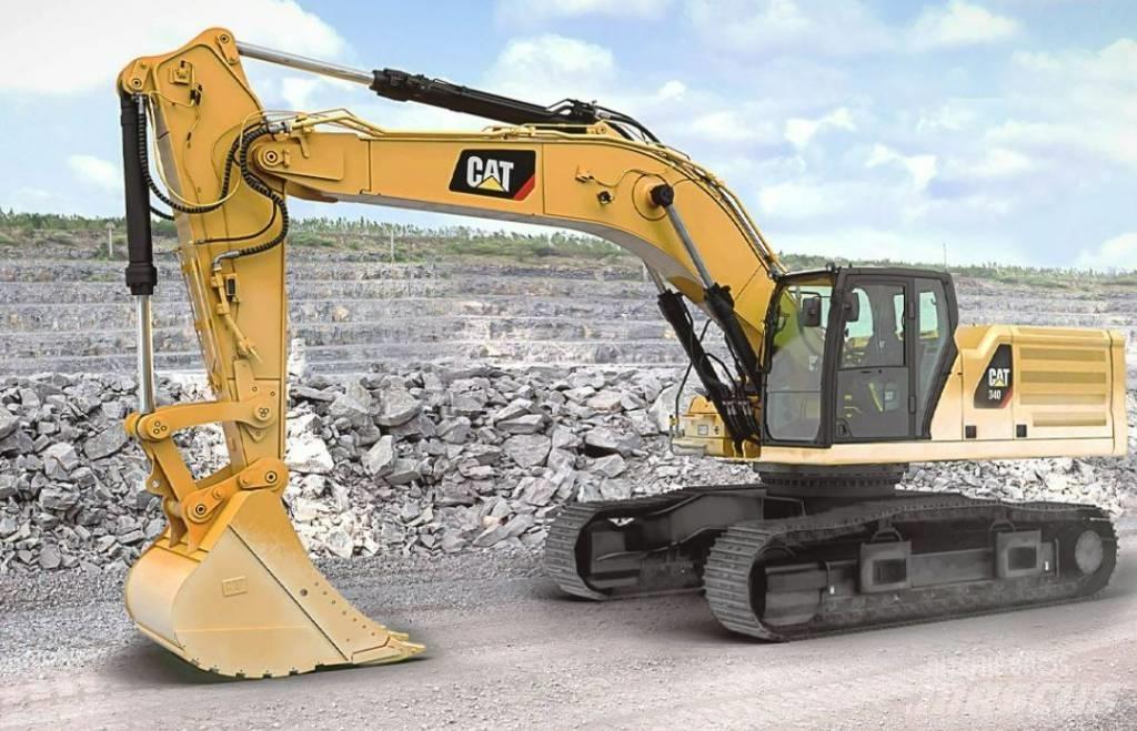 CAT 340 UTHYRES Beltegraver