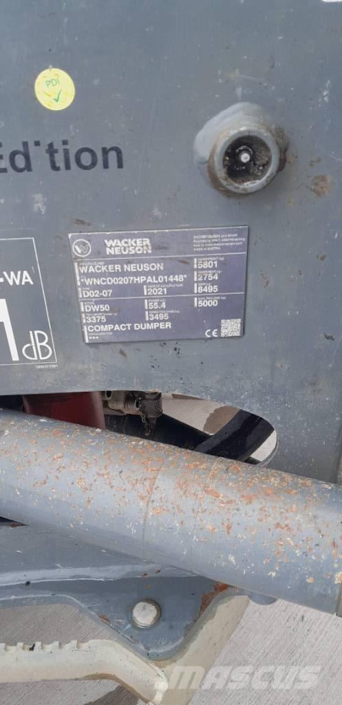 Wacker Neuson DW 50 Mini dumpere