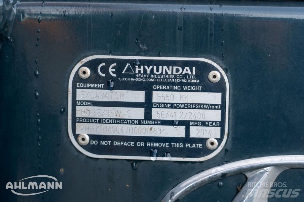 Hyundai R55W-9A Hjulgravere