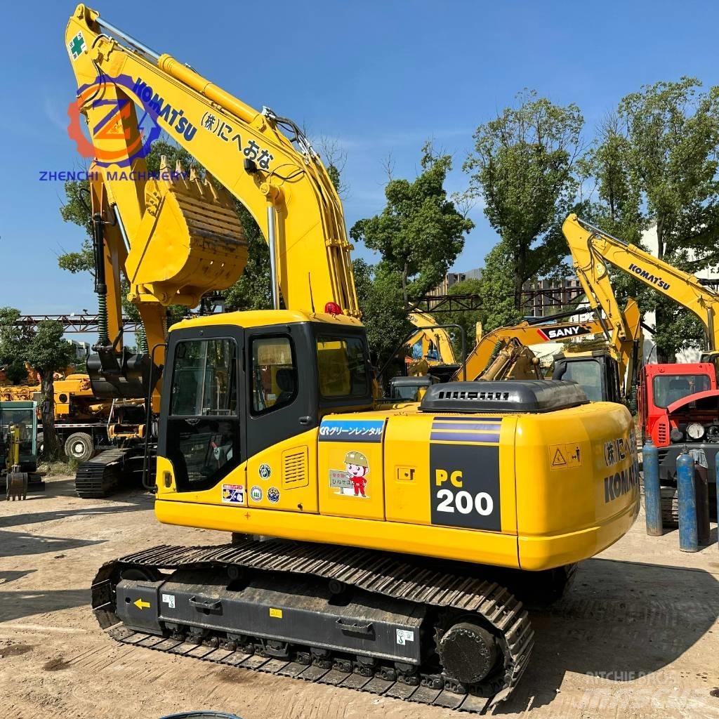 Komatsu PC 200 Beltegraver