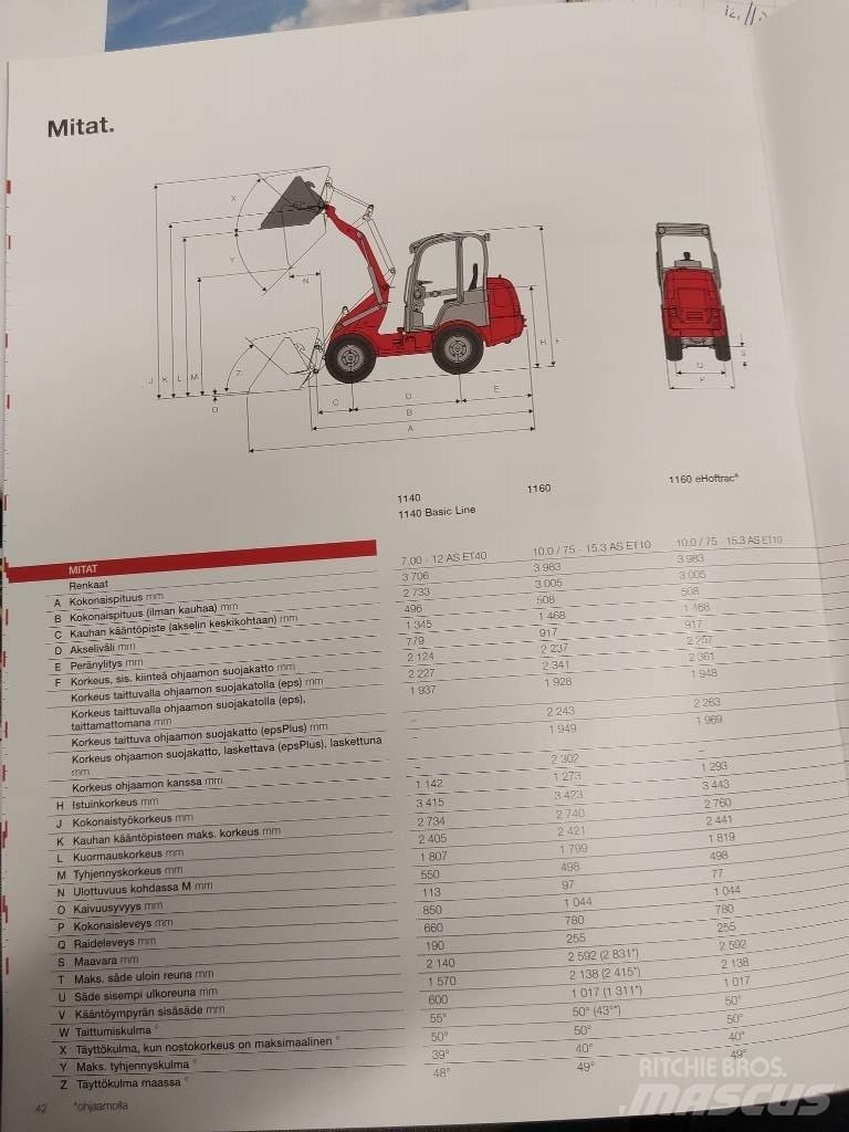 Weidemann 1160 Kompaktlaster