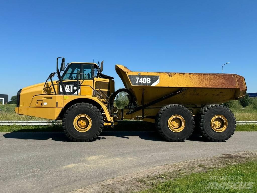 CAT 740B Rammestyrte Dumpere