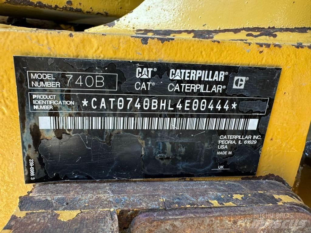 CAT 740B Rammestyrte Dumpere