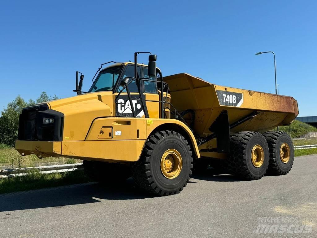 CAT 740B Rammestyrte Dumpere