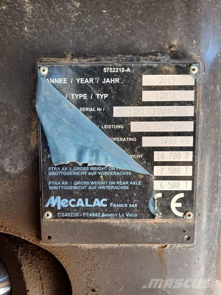Mecalac 12 MTX Hjulgravere