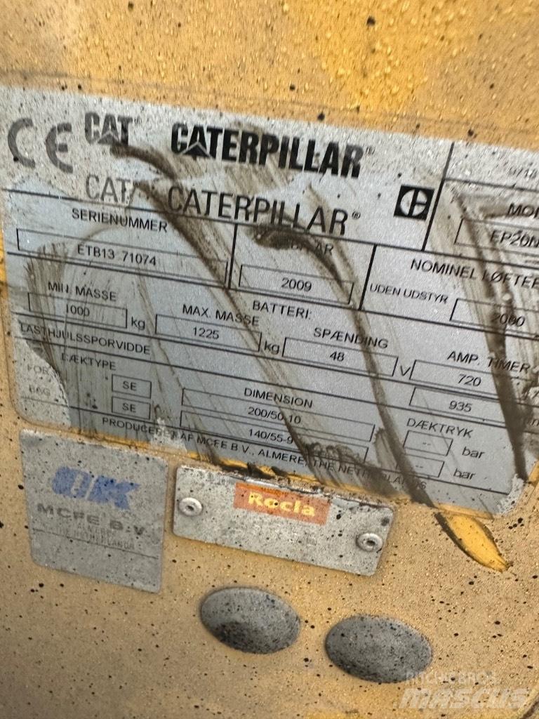 CAT EP20 Elektriske trucker