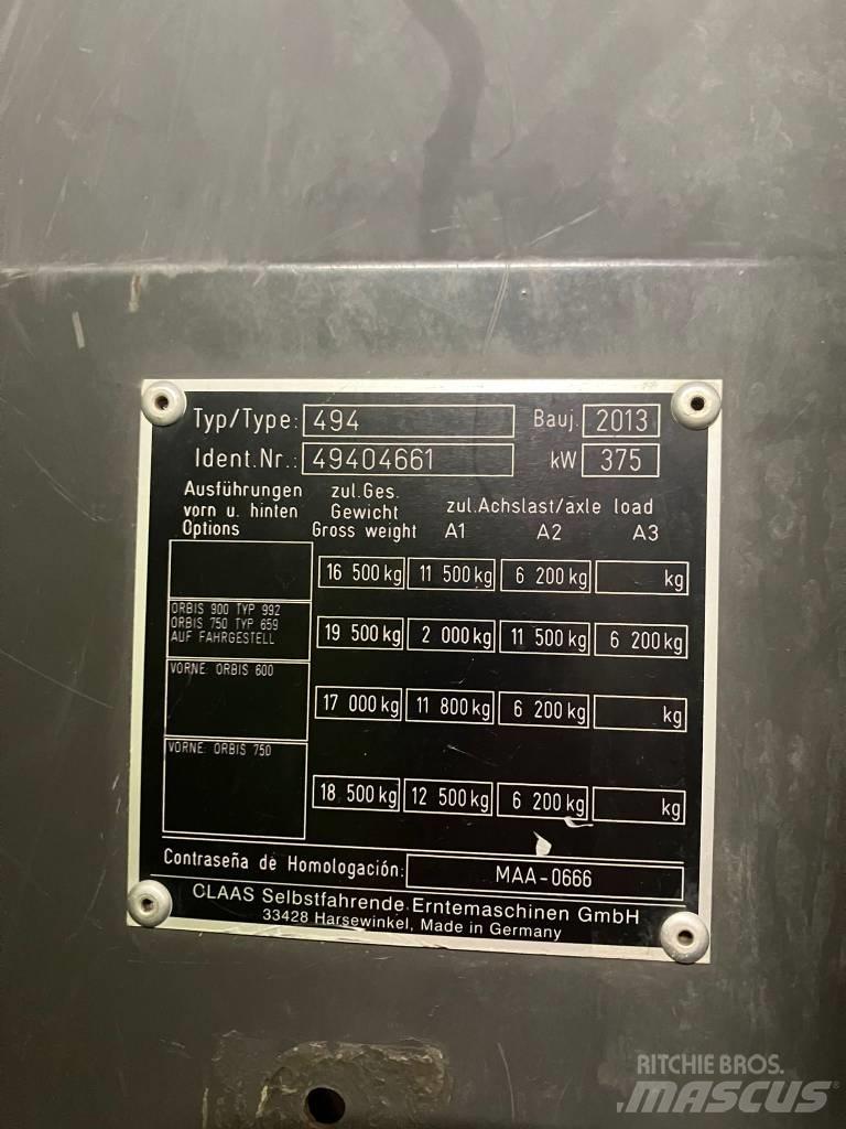 CLAAS Jaguar 940 Selvdrevne fôrhøstere
