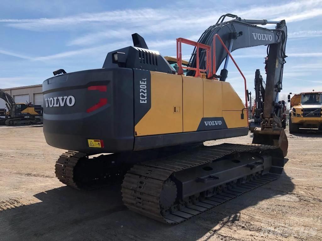 Volvo EC220EL Beltegraver