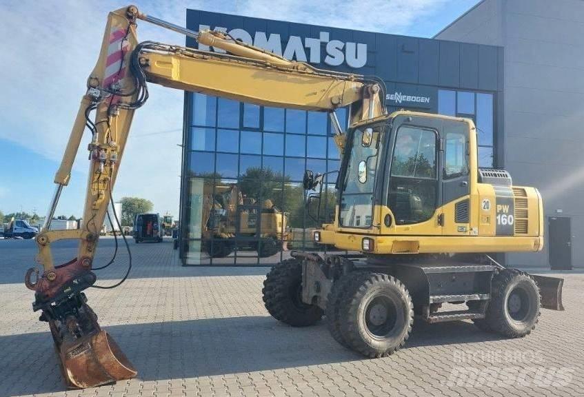 Komatsu PW160-8 Hjulgravere