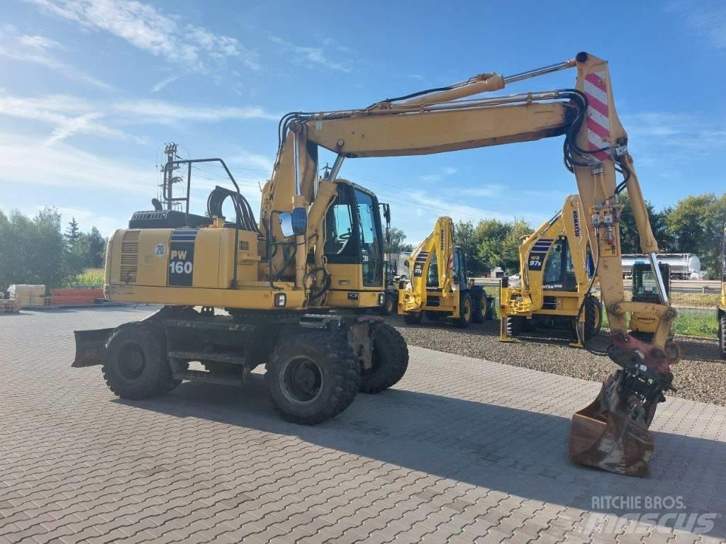 Komatsu PW160-8 Hjulgravere