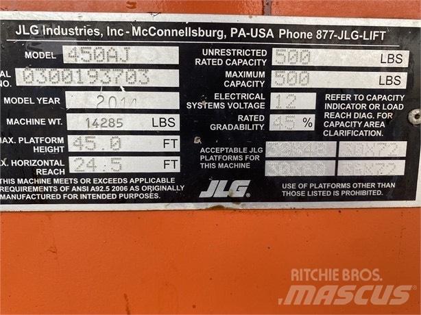 JLG 450 AJ Leddede bomlifter