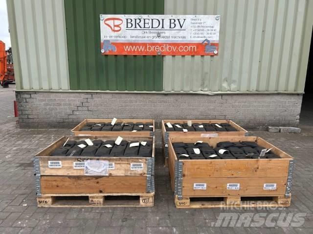  Rubber Pads Belter, kjettinger og understell