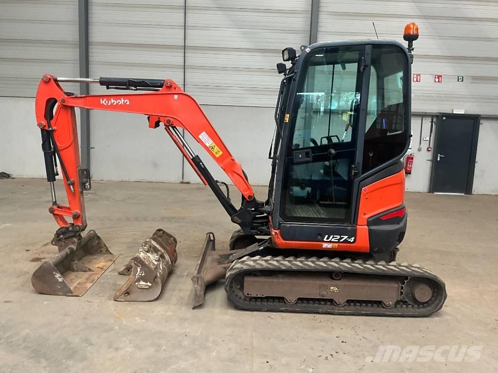 Kubota U 27-4 Minigravere <7t