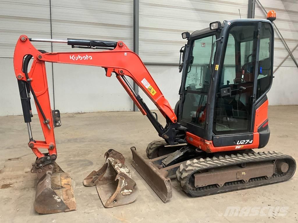 Kubota U 27-4 Minigravere <7t
