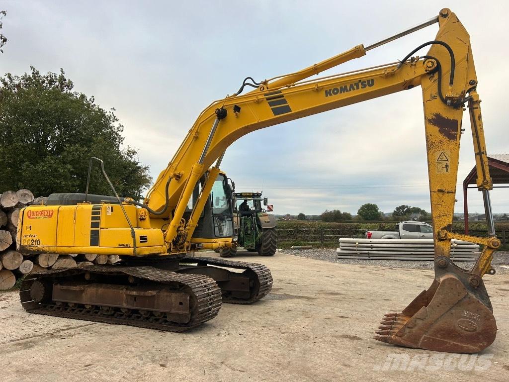 Komatsu PC 210-6K Beltegraver