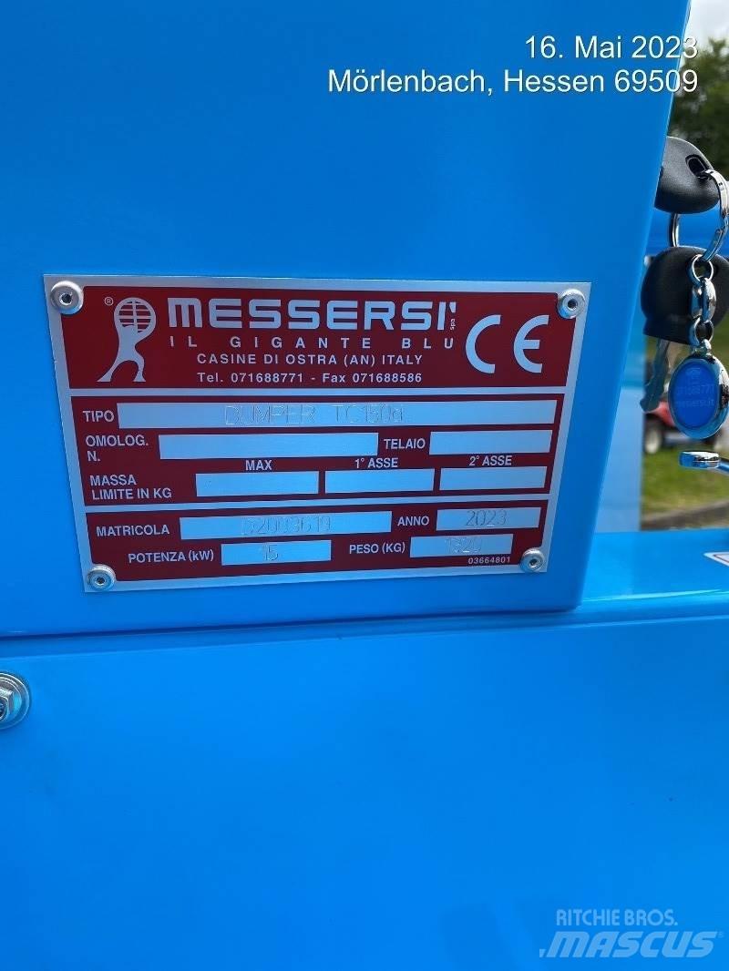 Messersi TC150d Mini dumpere