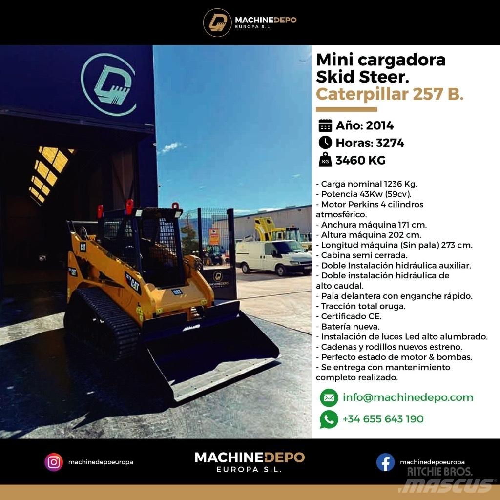 CAT 257 B Beltelastere