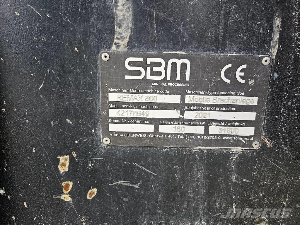 SBM Remax 300 Mobile knuseverk