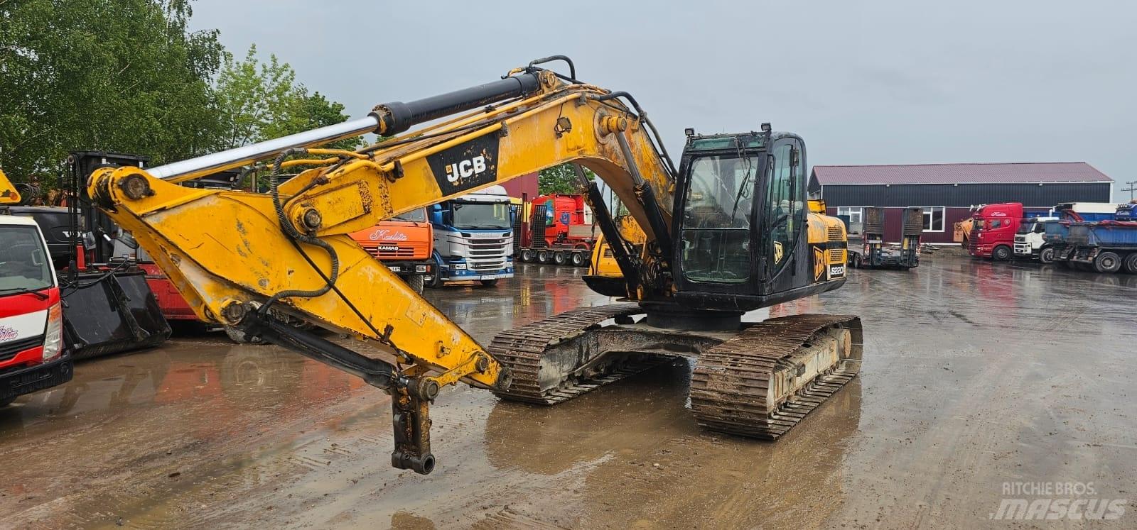 JCB JS 220 LC Beltegraver