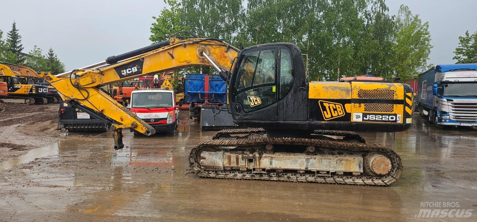 JCB JS 220 LC Beltegraver