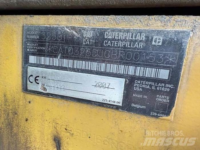 CAT 325 DLN Spesialtilpassede gravemaskiner