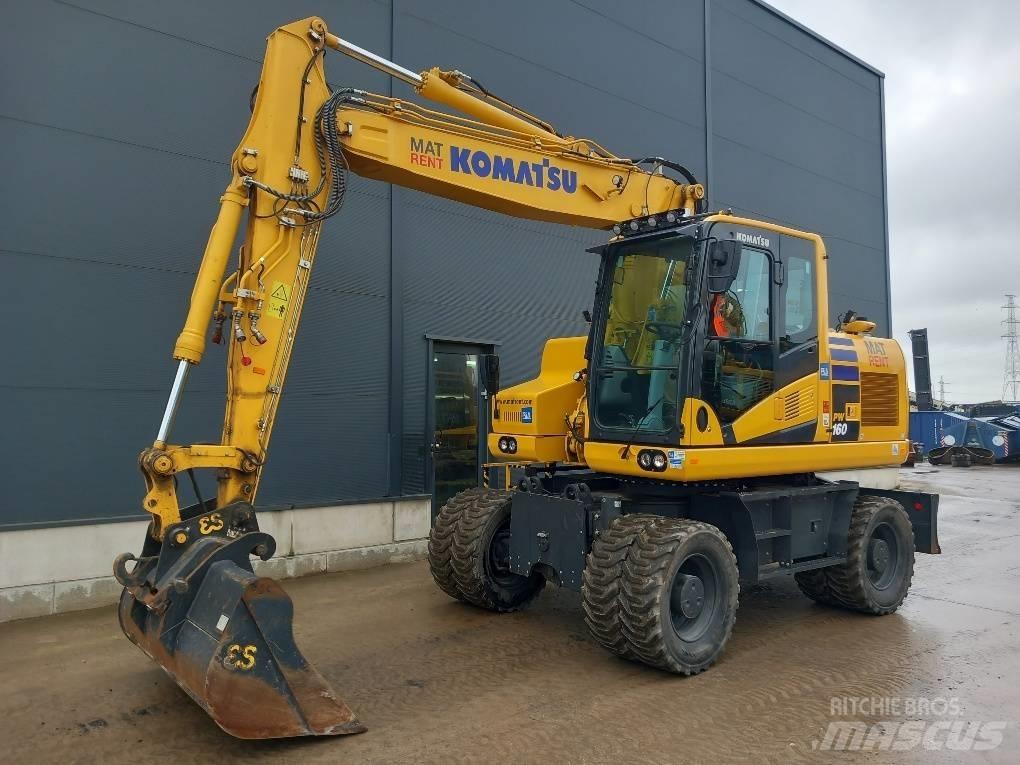 Komatsu PW180-11E0 Hjulgravere