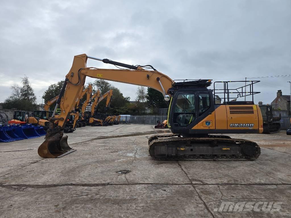 CASE CX 210 D Beltegraver