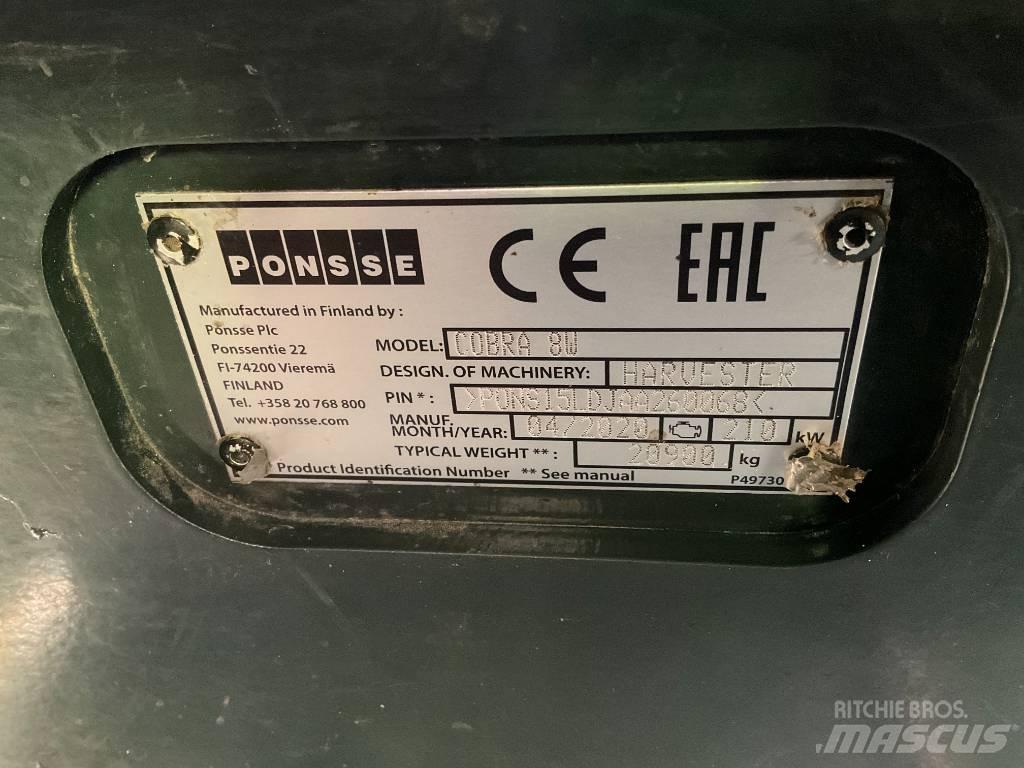 Ponsse COBRA 8W Hogstmaskiner