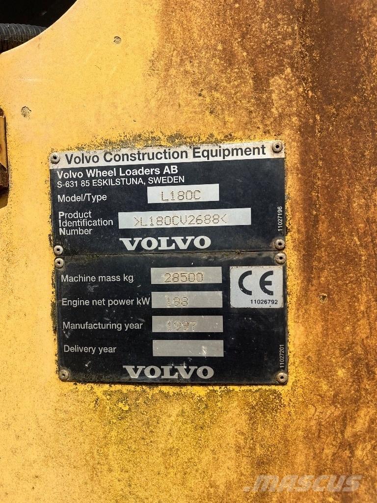 Volvo L180c Hjullastere