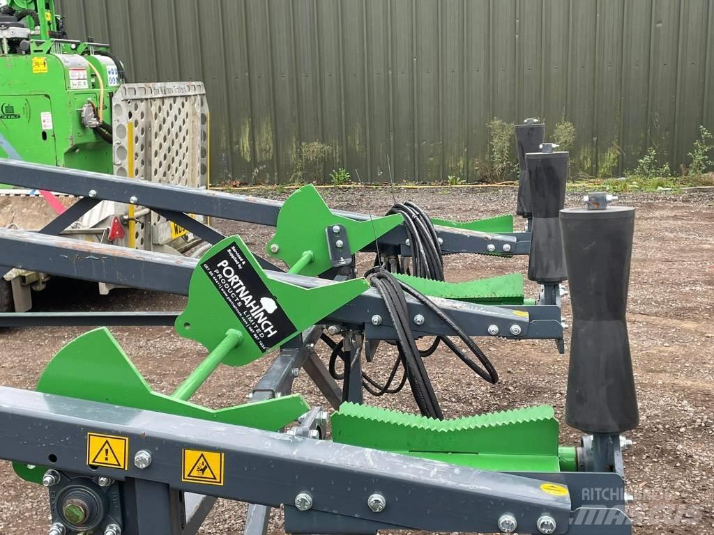  EHS 4000/2 Log Deck Vedkløvere, kappemaskiner og flismaskiner