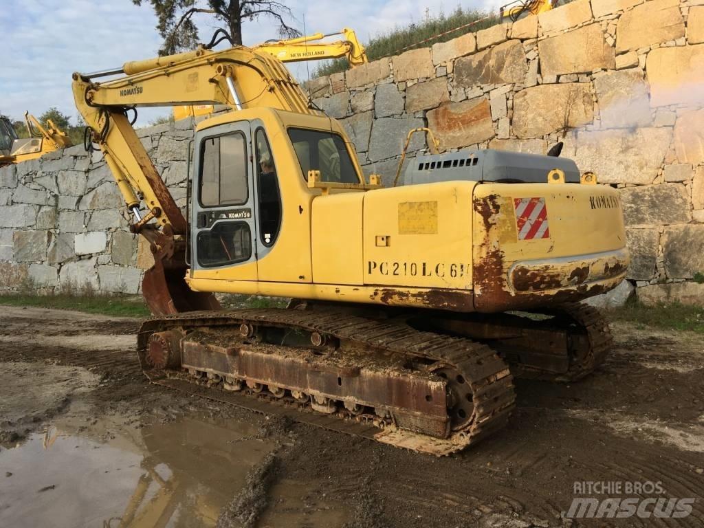 Komatsu PC210LC-6K Beltegraver