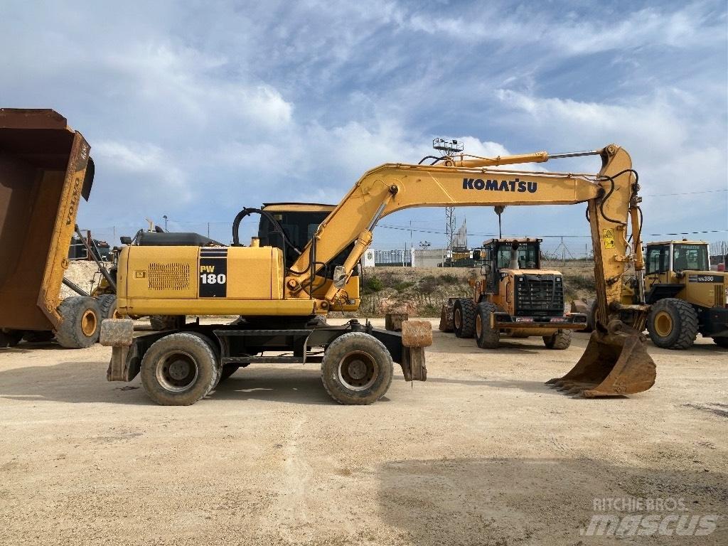 Komatsu PW 180 Hjulgravere
