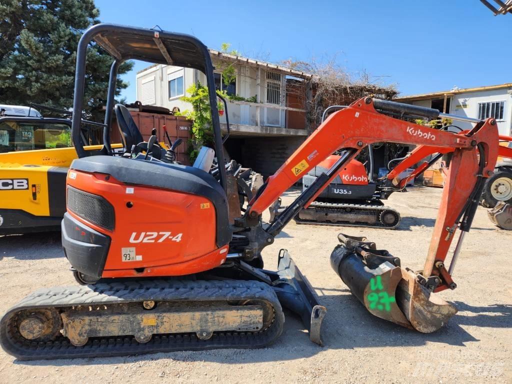 Kubota U 27-4 Minigravere <7t