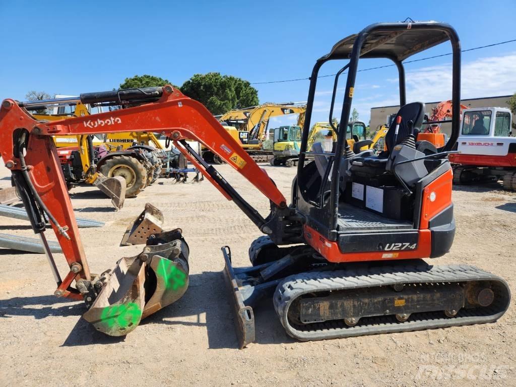 Kubota U 27-4 Minigravere <7t