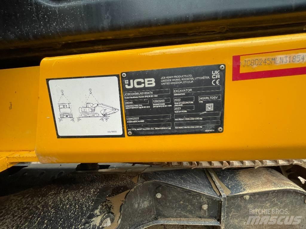 JCB 245 XR Beltegraver