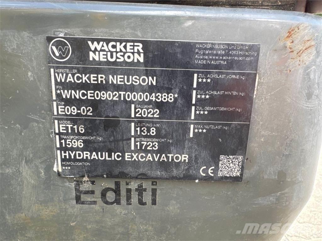 Wacker Neuson ET16 Beltegraver